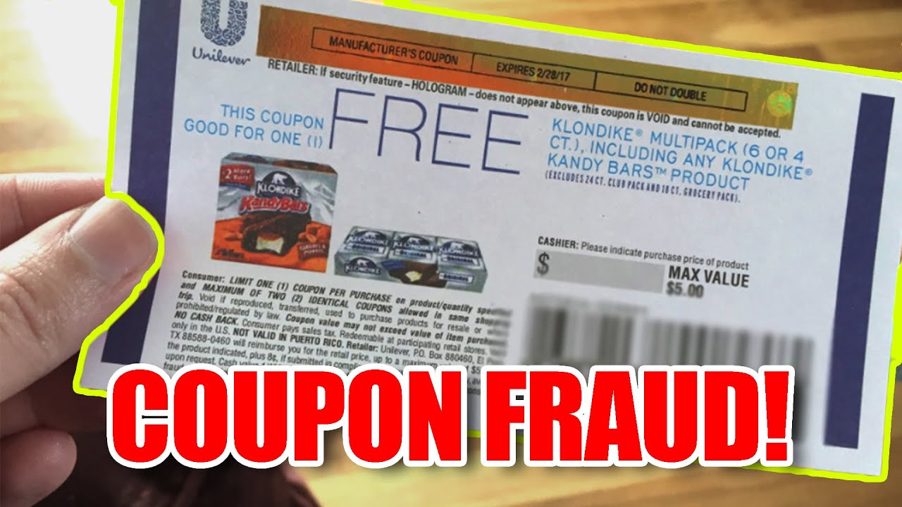 What is coupon fraud