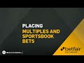 HOW TO USE BETFAIR  HOW TO PLACE MULTIPLE BETS - YouTube