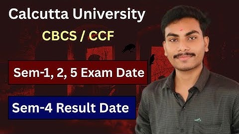 All Exam and Result Date Updates for CU Students