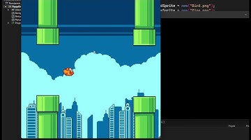 Flappy bird in 2D Game Engine using C# and GDI+ (WFGL project)