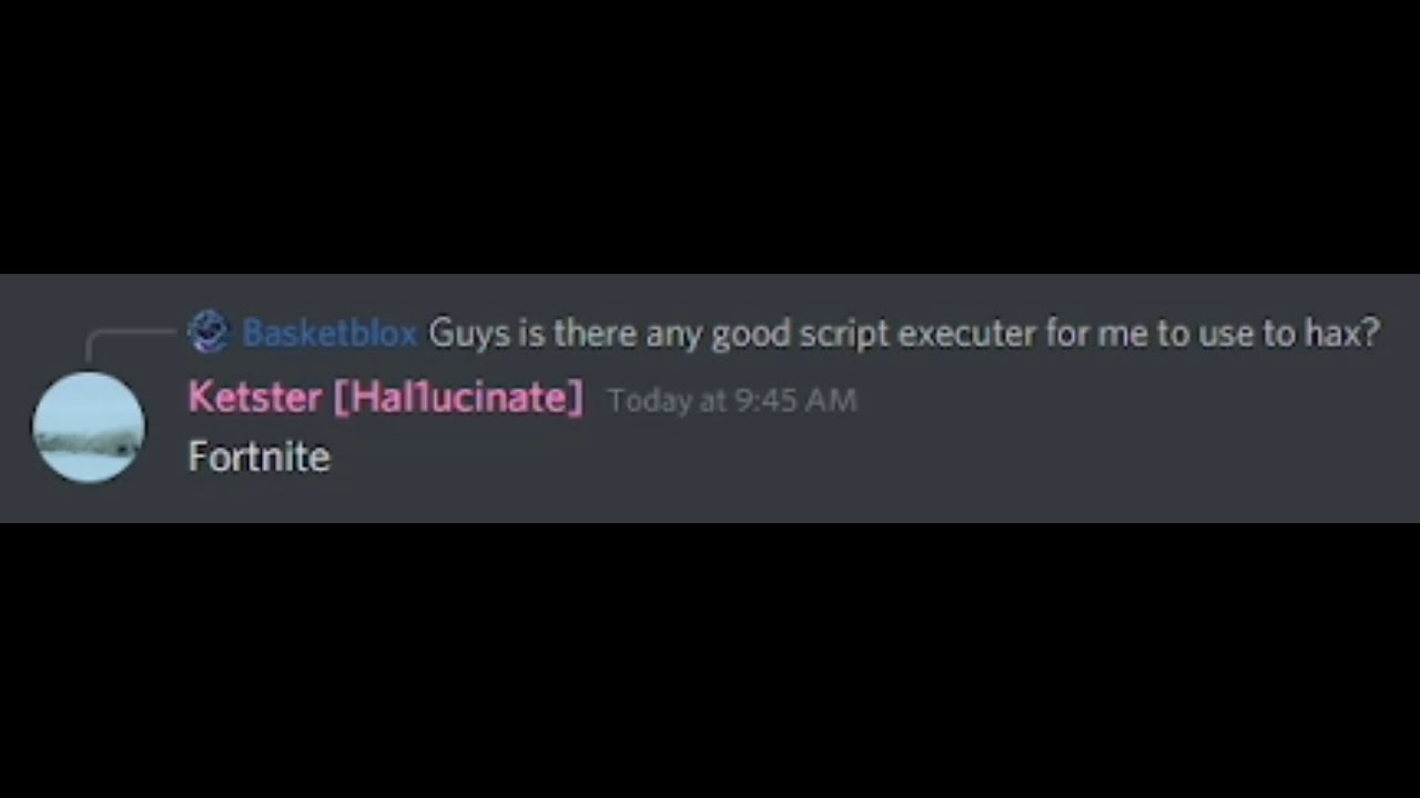 So I asked for a hacking client suggestion in Rainster's server... - Well I guess fortnite it is...(trust me i will never hack,i don't even know how and i don't wanna know how)