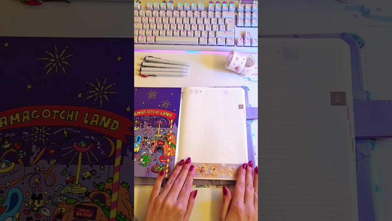 plan with me ✨️ #hobinichicousin #Hobonichi #hobonichitecho