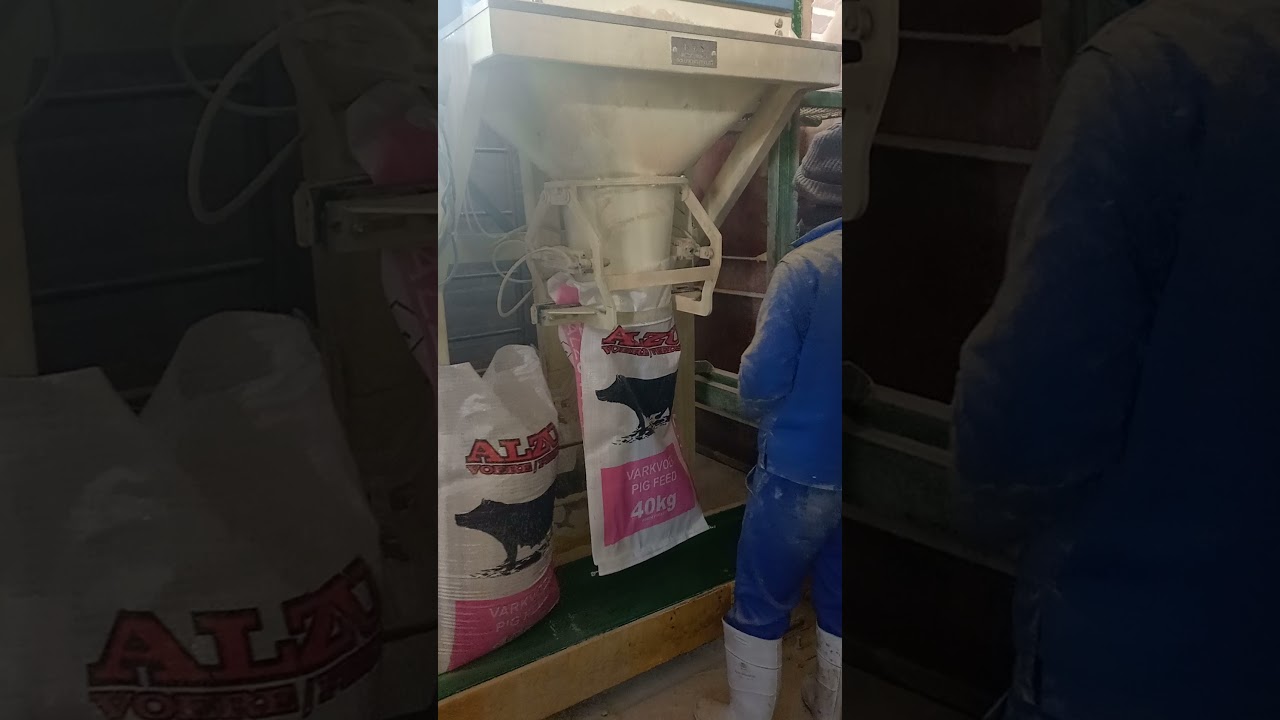 @NWSGroupScales - NWS 40.00Kg animal feed packing scale