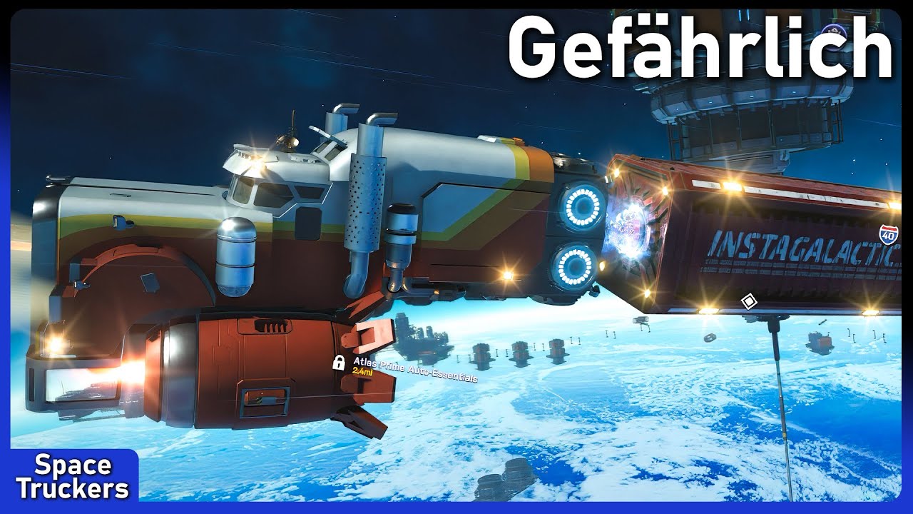 STAR TRUCKER 🚚 ICH ERFRIERE! | LKW Logistik im Weltraum [s1e3] - YouTube