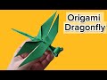 Origami Dragonfly | Slow &amp; Easy Tutorial – Make It on Your First Try