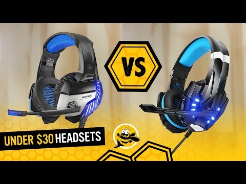 Onikuma K8 vs G9000 Gaming Headsets under $30