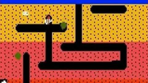 Dig Dug - Mattel Intellivision - Archive Gameplay 🎮