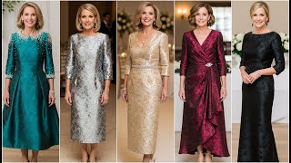 Luxurious Brocade Mother of the Groom Gowns: Elegant \u0026 Stylish Dresses 2026 for the Modern Matriarch