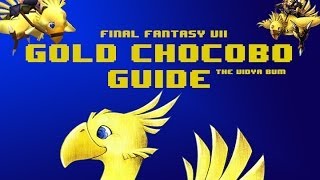 5 Min Gold Chocobo Guide - Knights of the Round walkthru - Final Fantasy VII