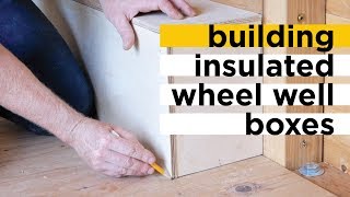 How To Box In and Insulate Tiny House Wheel Wells by actually tiny 19,009 views 4 years ago 12 minutes, 16 seconds