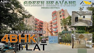 4 BHK Society Flats in Dwarka Sector 4 | #dwarkaflats