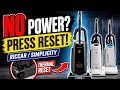 Riccar R25 / R27  Simplicity S26 No Power Fix – Thermal Reset Button Location