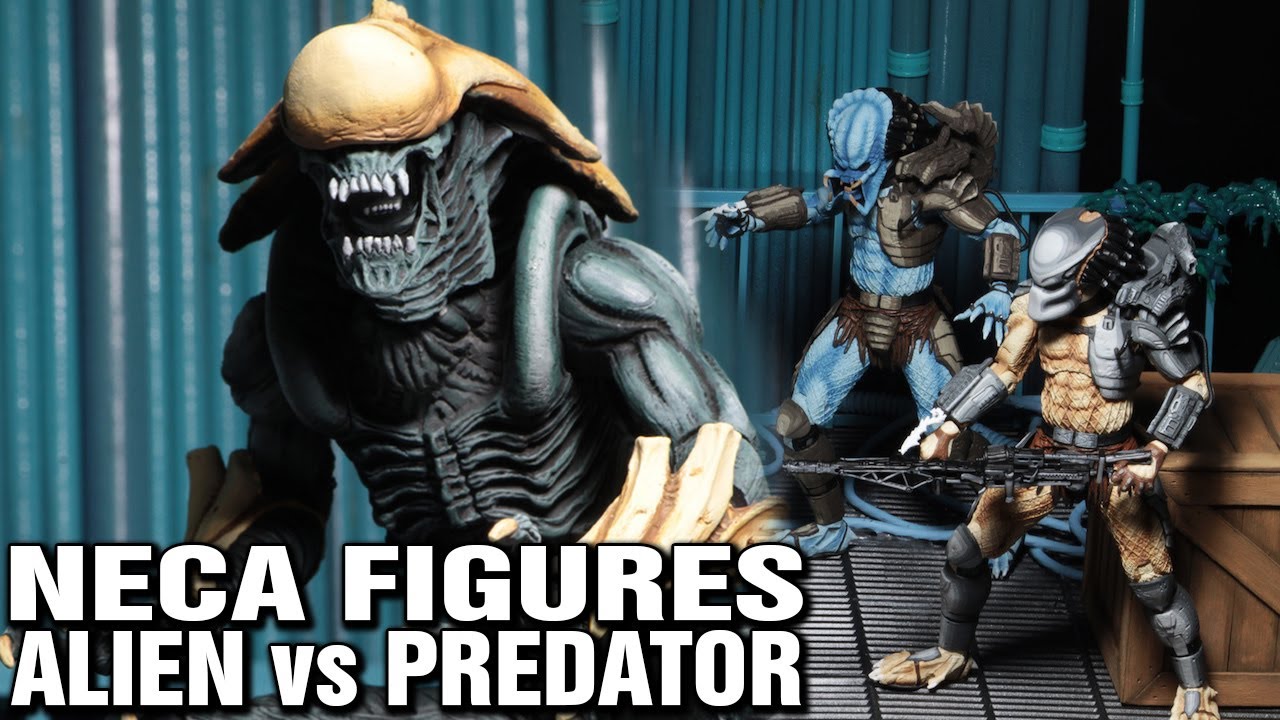 NECA: UNVEILS NEW ALIEN AND PREDATOR FIGURES AVP ARCADE