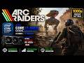 Arc Raiders on Core i7-940X Extreme 2.93GHz RX Vega 64 1080p Medium