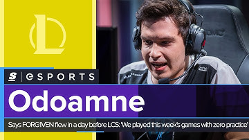 Odoamne says FORG1VEN flew in one day before LCS: 