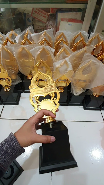 tutorial cara mudah rakit piala standar bunda alshop