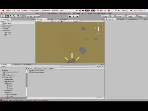VR Tracker : Notes on Unity Plugin 3.5