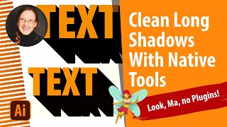 How To Create a Blockshadow Using Native Illustrator Tools Without Creating Thousands of Objects