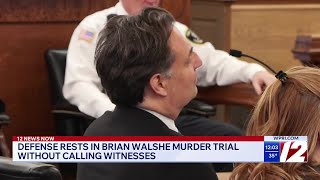 Defense rests in Brian Walshe murder trial