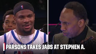 Micah Parsons takes jabs at Stephen A. in his MVP speech 🤣 | NBA on ESPN