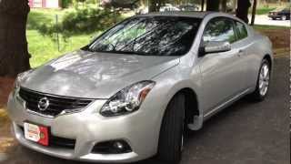 2012 Nissan Altima Coupe V6 Review, Walk Around, Start Up & Rev, Test Drive