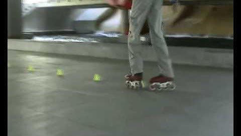 Snake backward  - Slalom Tricks