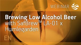 Brewing low alcohol Beer with SafBrew LA 01 x Humlegarden- Fermentis webinar