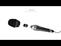 DPA d:facto™ 4018V Vocal Mic Capsule  with SE2-ew Adaptor Sennheiser   (No Body) : video thumbnail 1