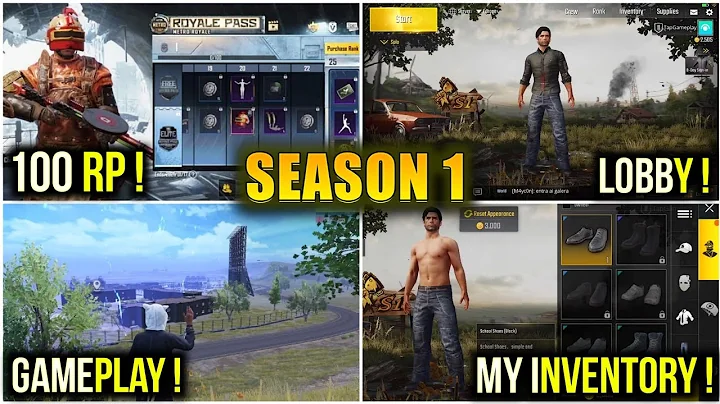 OLD ERANGEL 🥰 PUBG MOBILE SEASON 1 GAMEPLAY / PUBG SEASON 1 100 RP | SEASON 1 PUBG