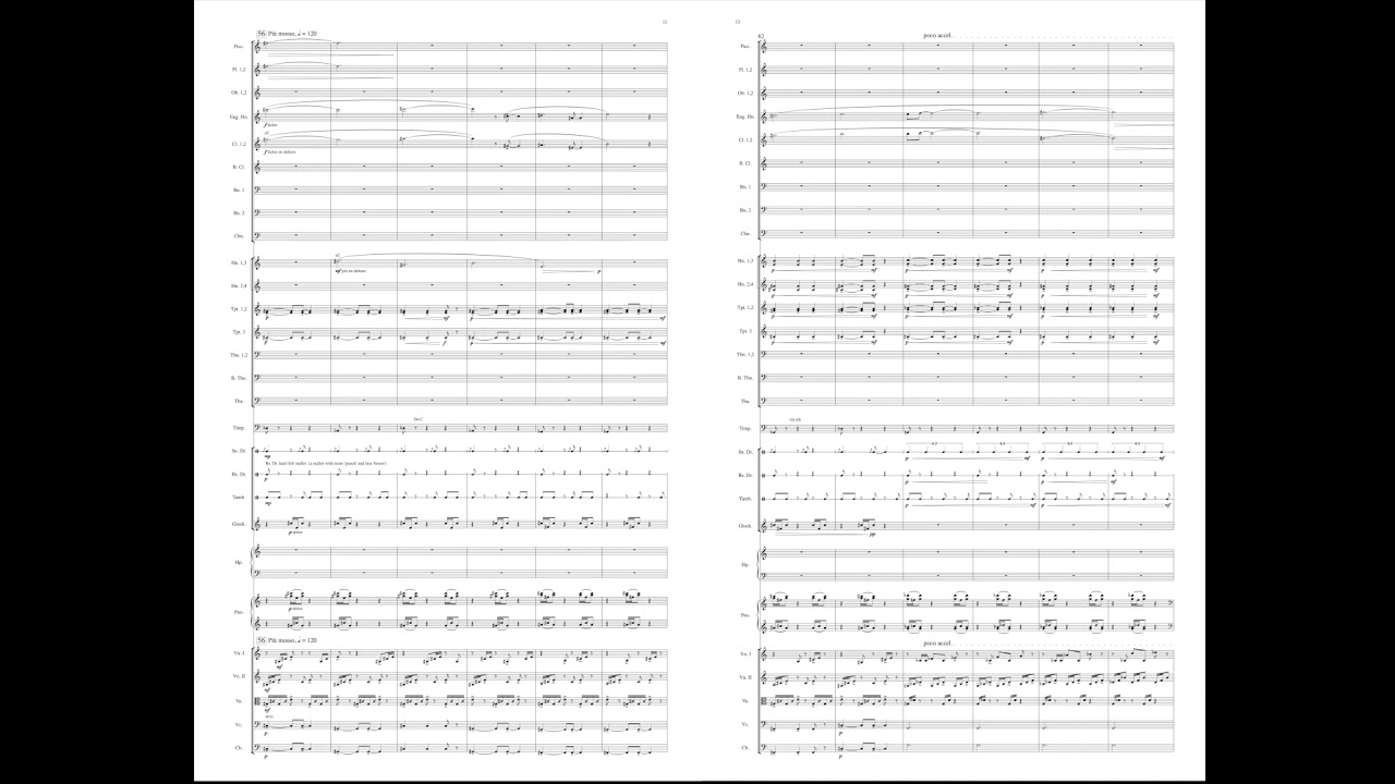 1001 for Orchestra and Prerecorded Electronics by Leanna Primiani