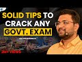 Crack any govt exam with easy preparation and these 5 tips  sagar dodeja  josh talks