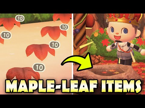 Animal Crossing Maple leaf: How to get maple leaves and find the maple leaf  DIY recipes in New Horizons explained