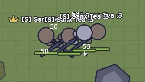 Moomoo.io : Short Video - One Shot One Kill | 4 Bots Musket |