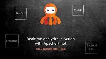 Realtime Analytics in Action with Apache Pinot- Yoav Nordmann, Tech Lead & Architect @Tikal