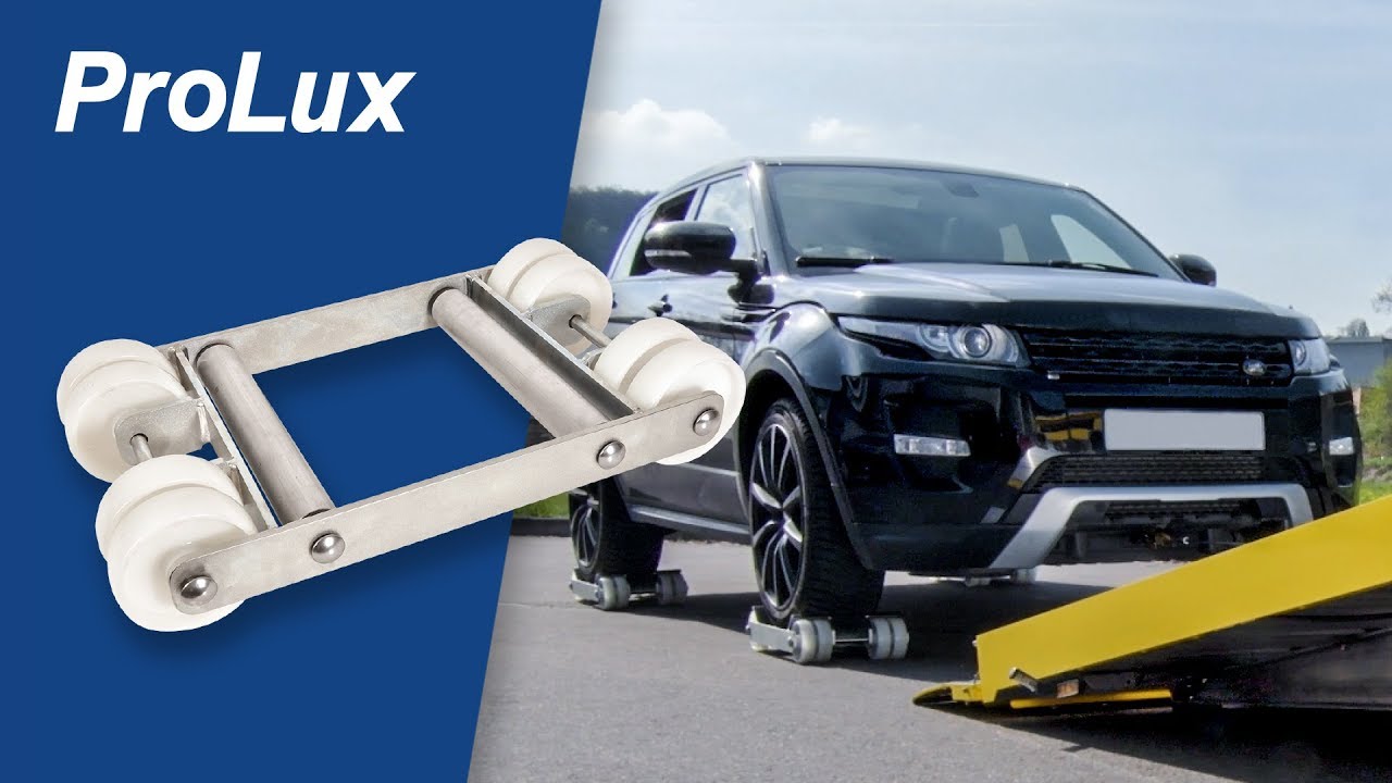 ProLux Verladeroller - Verladen von Fahrzeugen mit blockierten Rädern und blockierter Parksperre