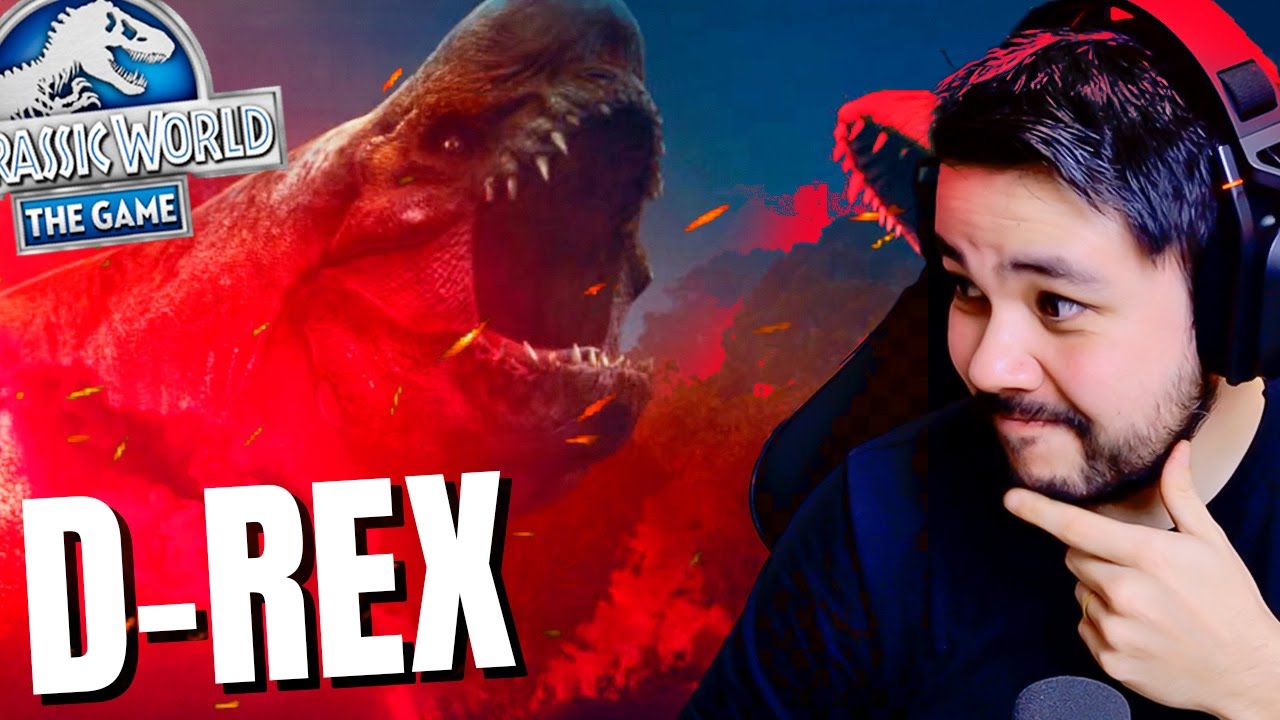 JURASSIC WORLD - DISTORTUS REX Apareceu no JOGO!