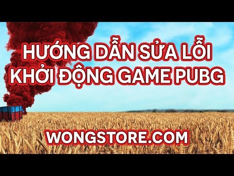 Hướng dẫn sửa lỗi không khởi động được PUBG – Wongstore.com