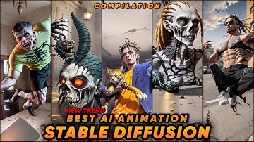 Trending‼️Deforum Stable Diffusion Reels Editing || 3D Ai Video Editing ||Reel Reels Video