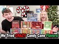 SML Tried CRAZY Candy Cane Flavors!!!