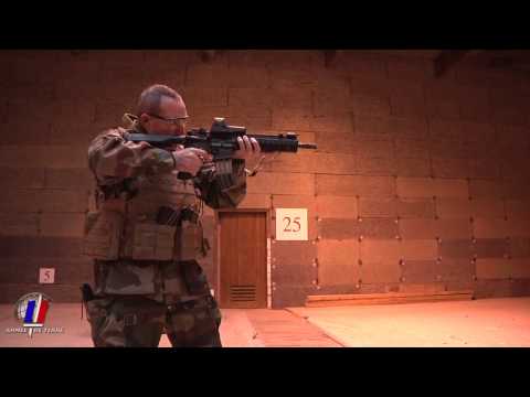 Le CEMAT tire avec le HK416F - Le CEMAT tire avec le HK416F