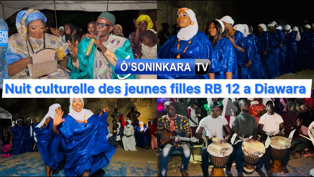 Nuit culturelle des jeunes filles RB12 a Diawara