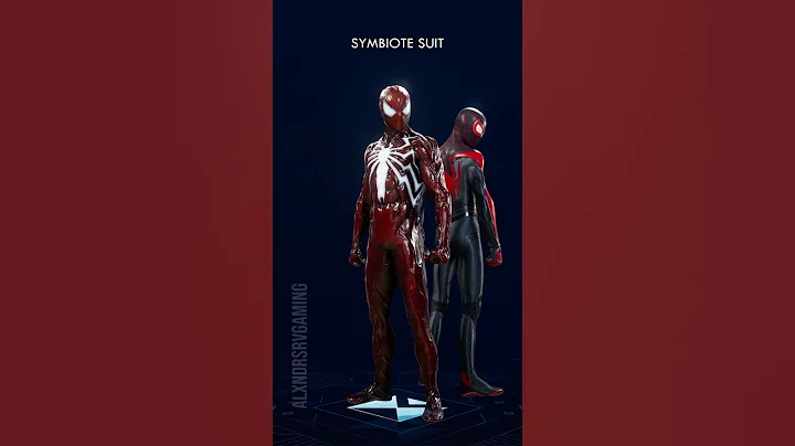 Spider-Man 2 All Symbiote Suits And Styles #spiderman #spiderman2