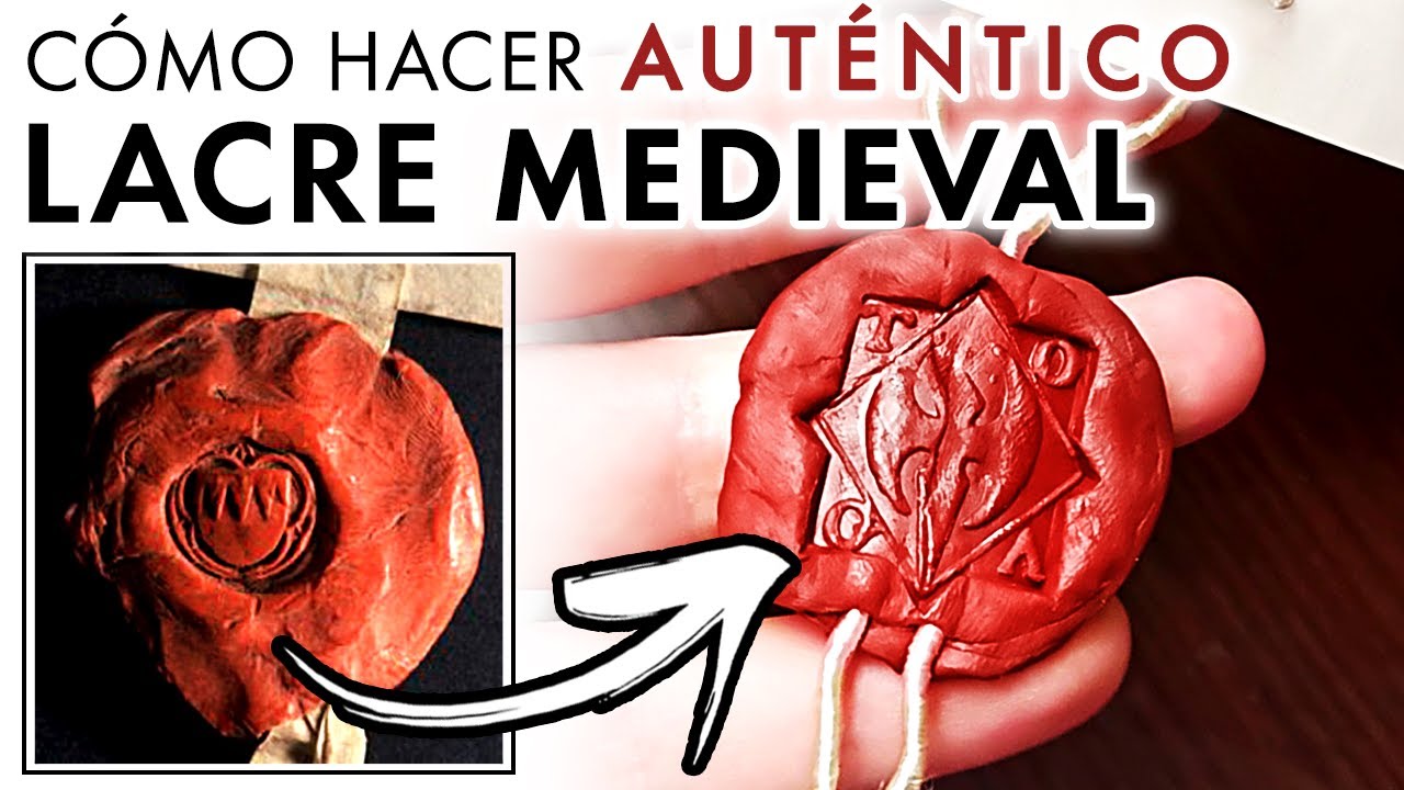 Cómo Hacer SELLOS de LACRE ANTIGUO 🔴 (Receta ORIGINAL del SIGLO XII)... ¡Y cómo se usa! Lacre casero