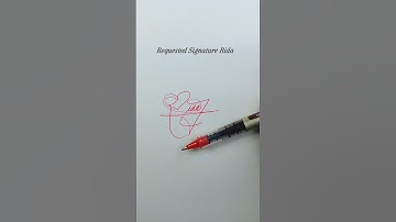 Rida Signature Design | Masterpiece | Elegant Sign Writing