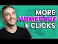 How to get MORE THUMBNAIL CLICKS on the YOUTUBE HOMEPAGE