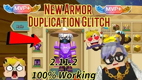 Skyblock New Armor Duplication Glitch!? 😲😲😲- 100% Works | Blockman Go | Skyblock |