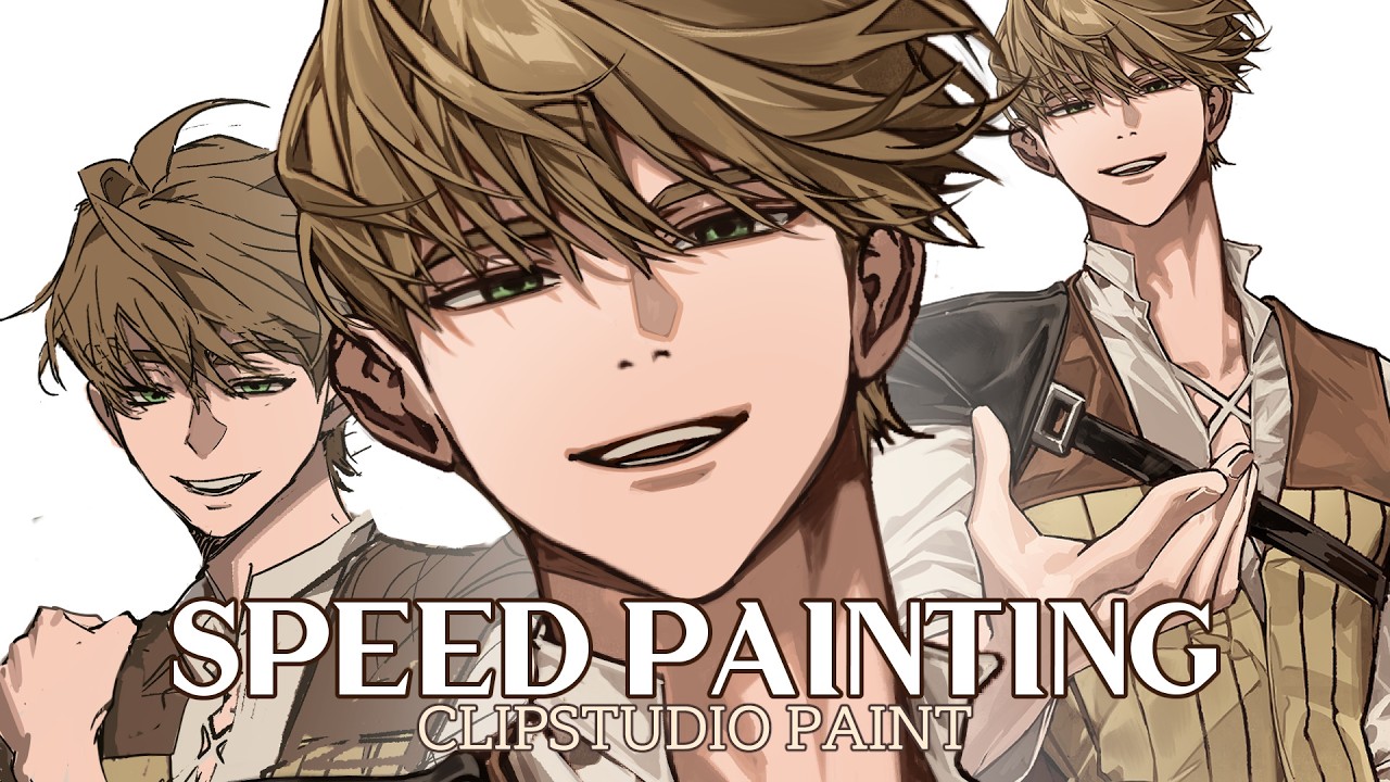 용사님 눈을 왜그렇게 떠요 SPEED PAINTING (With. XPPen Artist Pro 27 gen2)