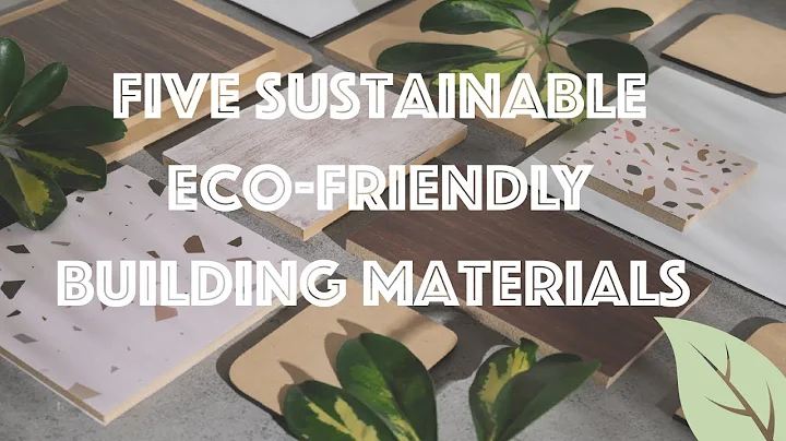 5 Sustainable eco-friendly building Materials