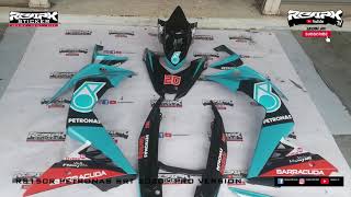 RS150R CUSTOM DESIGN PETRONAS SRT 2020 (PRO VERSION AIR  BRUSH) - PRODUCT REVIEW