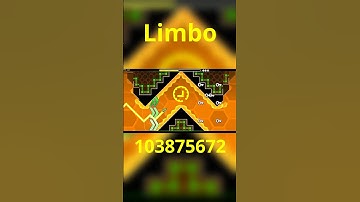 Limbo reference in Geometry Dash #shorts